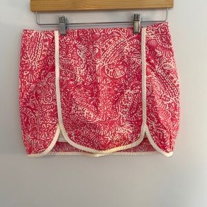 Lilly Pulitzer Cala Skort (Hotty Pink Get Crackin)